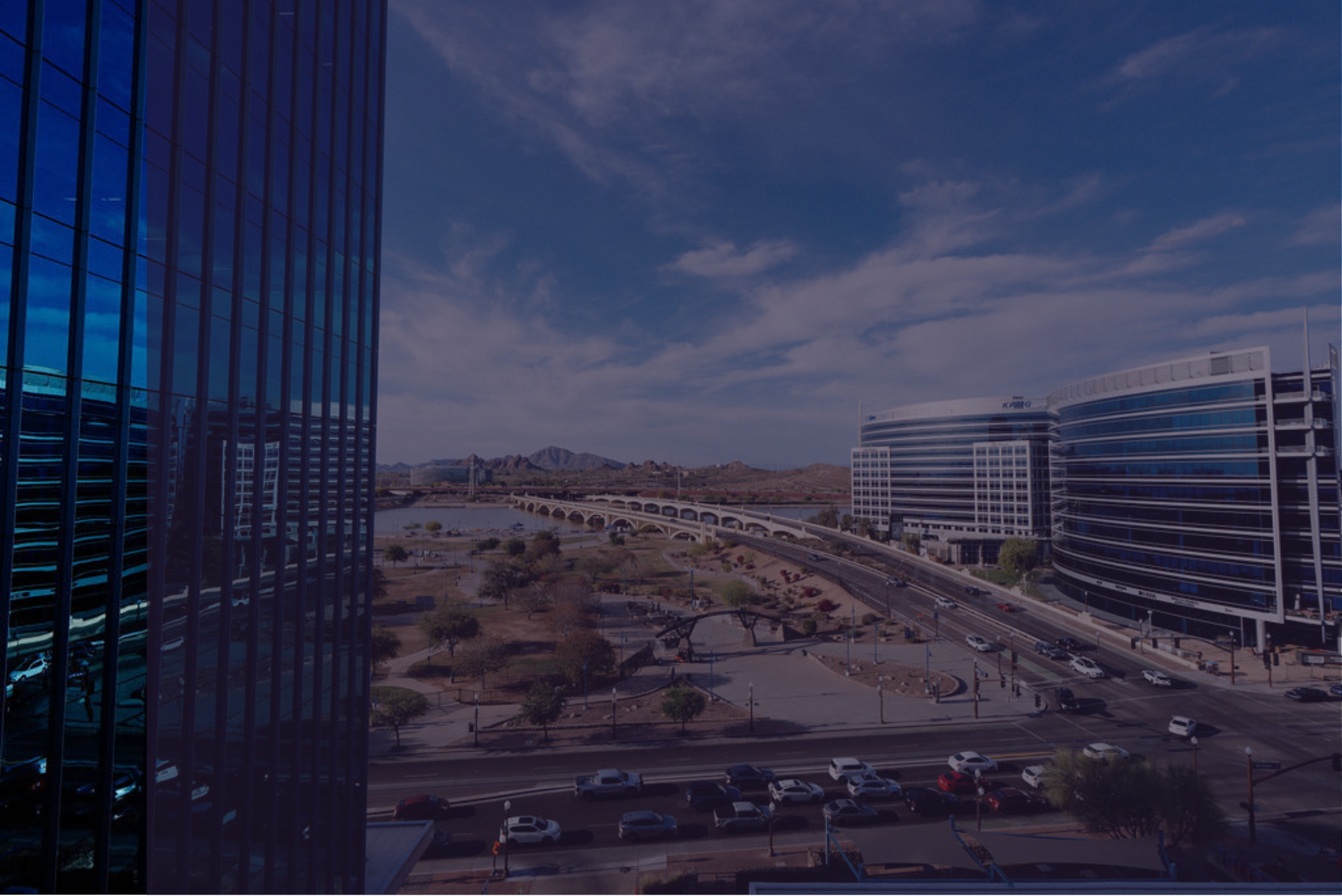 Downtown Tempe, Arizona skyline